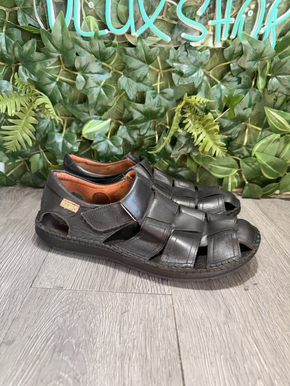 Pikolinos Mens Tarifa Fisherman Sandals 06J-5433 Black Size Eu 43